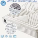 Matelas à Ressortech plus et Mémoire de Forme 7 zones – Image 2